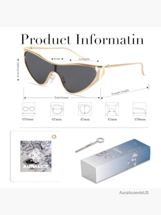 Retro Cat Eye Y2k Sunglasses Metal Frame UV Protection